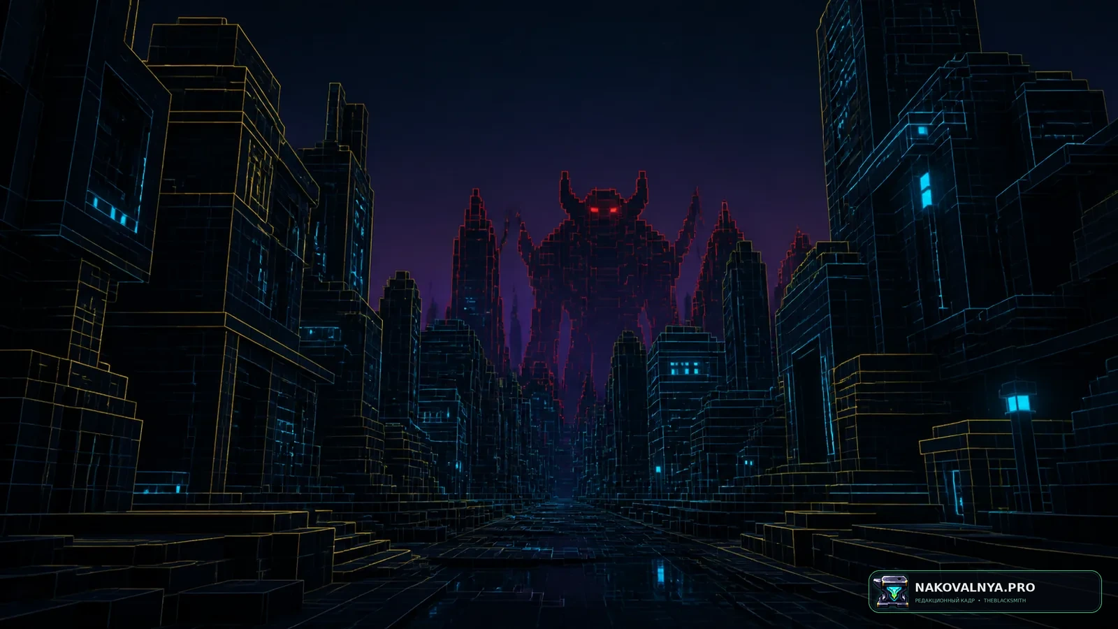 Изображение к проекту Neon Skylines Shader