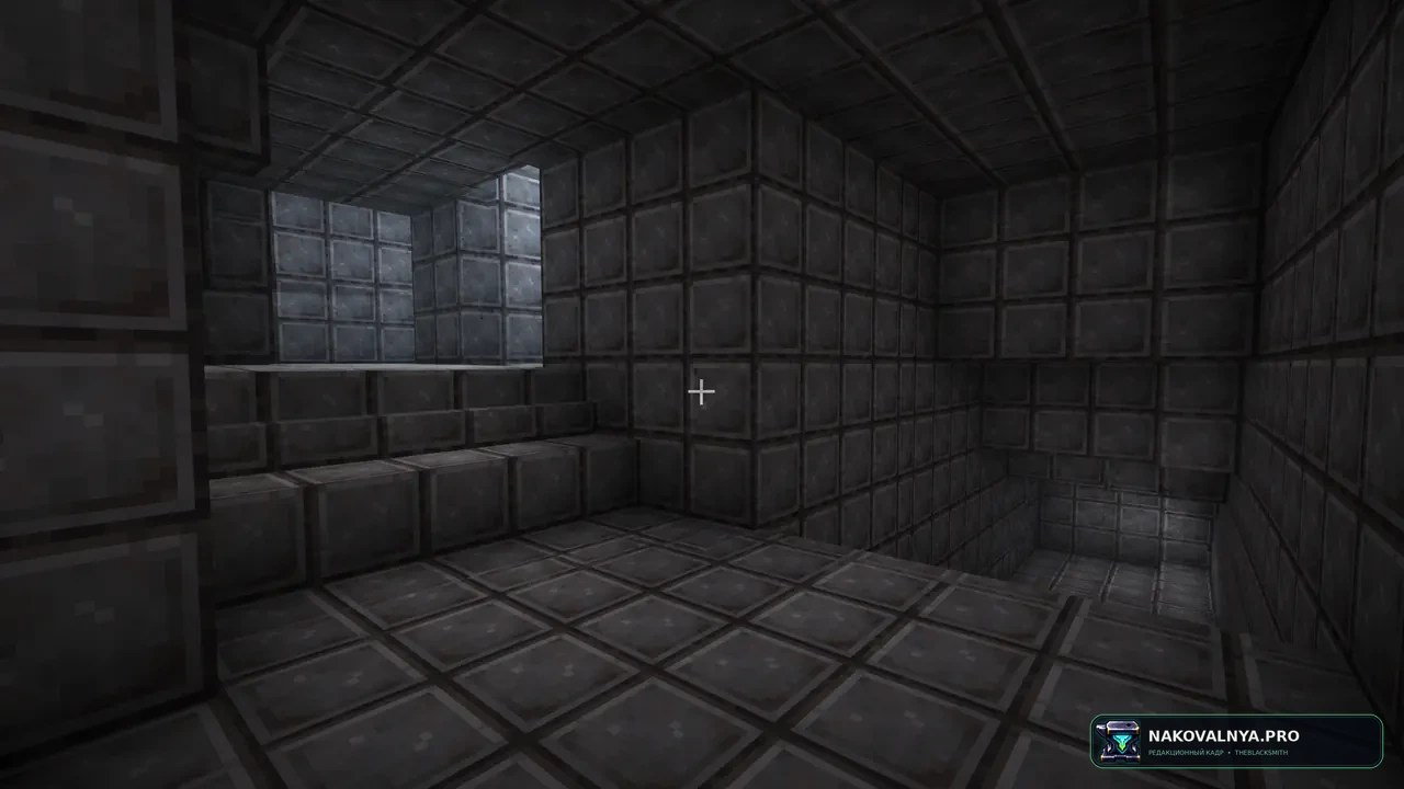 Netherite Stone / Bedrock: маскировку координат по узорам блоков — редакционная иллюстрация 2 из 3