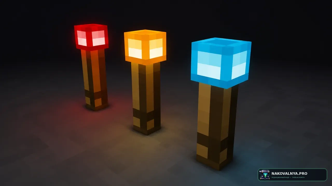 New Torches x Bare Bones!: единый Bare Bones-образ для разных видов факелов — редакционная иллюстрация 3 из 3