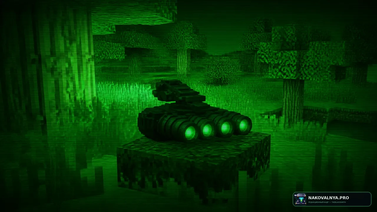NightVision Goggles: эффект настраиваемых очков ночного видения — редакционная иллюстрация 2 из 3