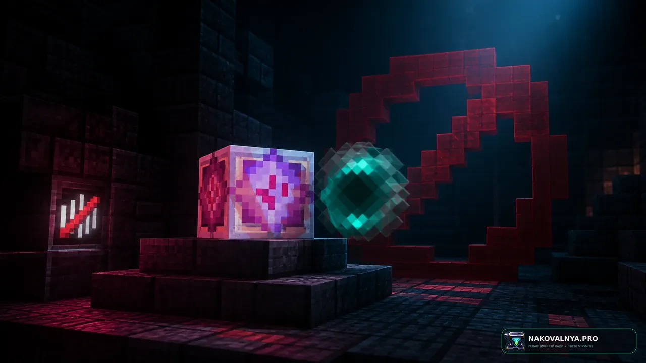 No Enderpearl + Explosion Sound: тишину при взрывах и бросках жемчуга Края — редакционная иллюстрация 2 из 3