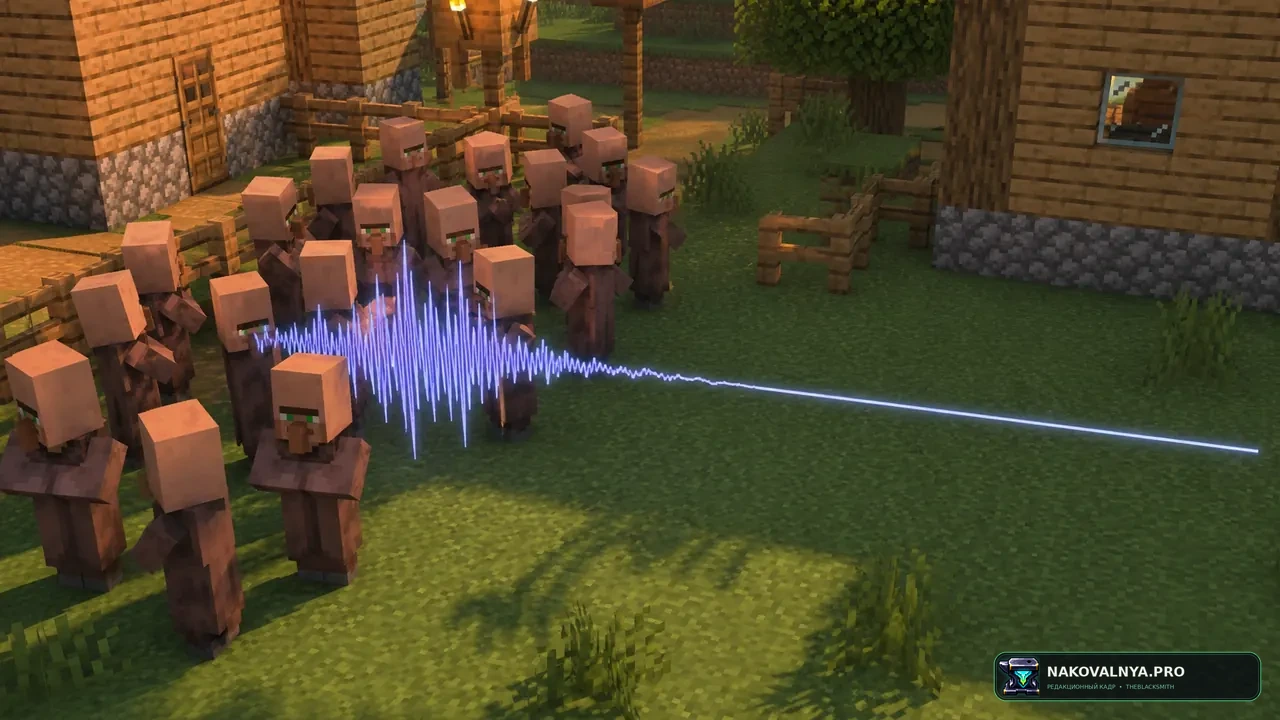 NoVillagerNoises: полное отключение звуков жителей — редакционная иллюстрация 2 из 3