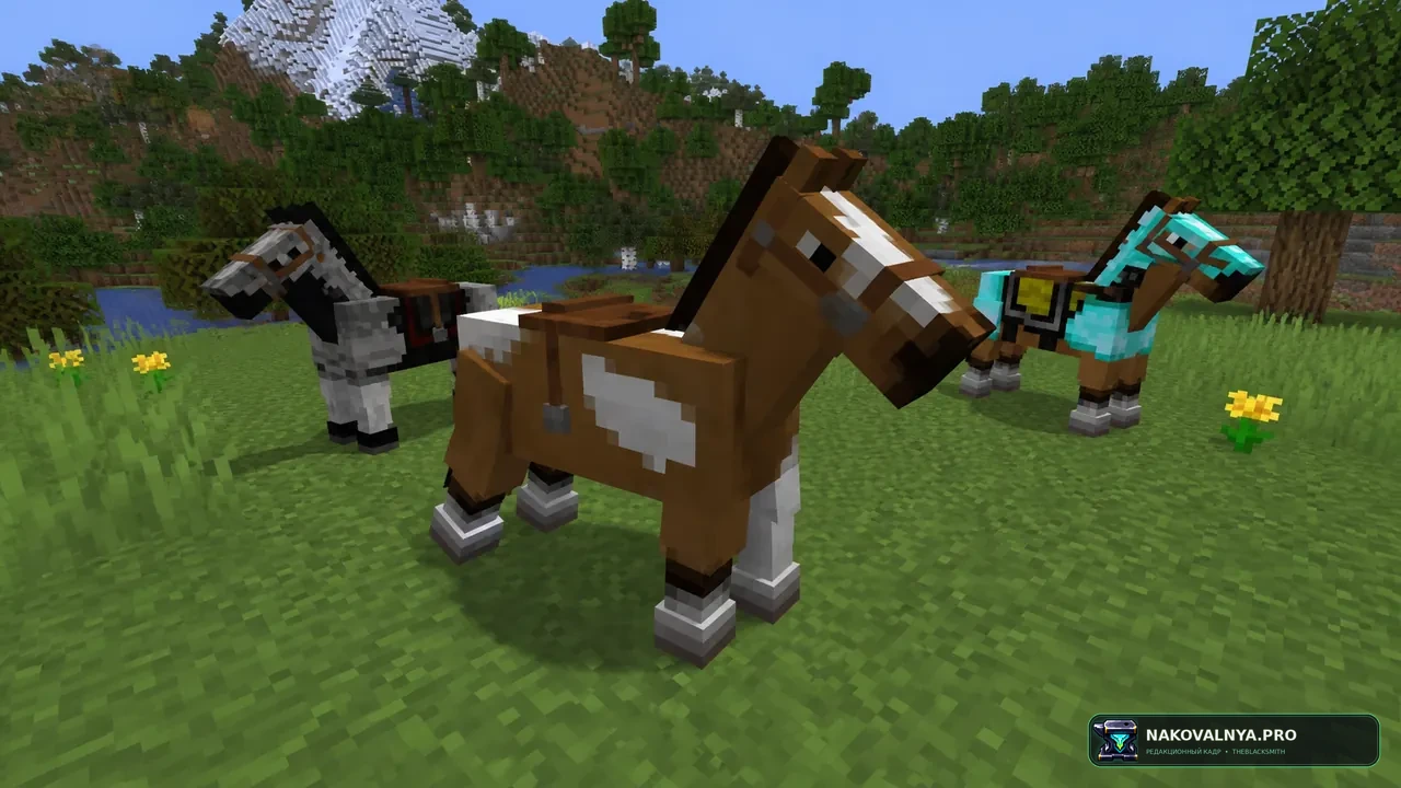 Old Horse Model: старую модель лошади из Minecraft — редакционная иллюстрация 3 из 3