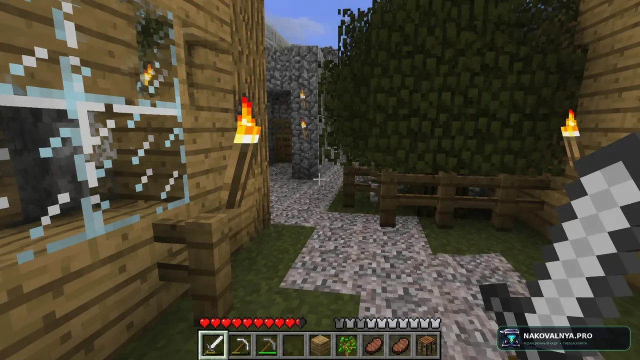 Old School Minecraft: атмосферу Alpha и Beta с современным контентом — редакционная иллюстрация 3 из 3