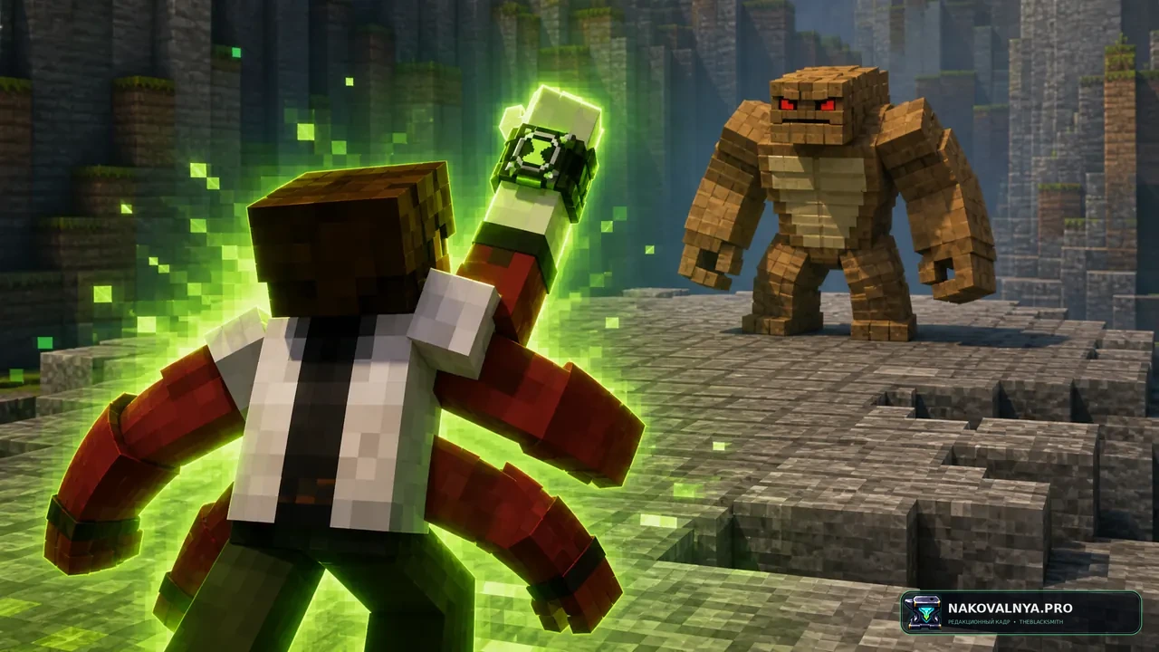 Изображение к проекту Ben 10 | Omnicraft - Alien Evolution & Omnitrix RPG