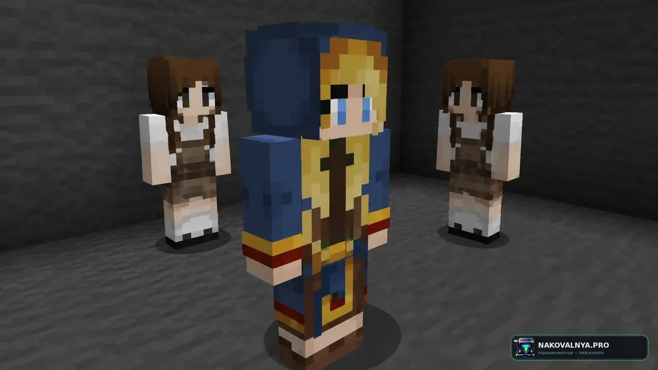 Omnix Girl Villagers: женские модели жителей — редакционная иллюстрация 3 из 3
