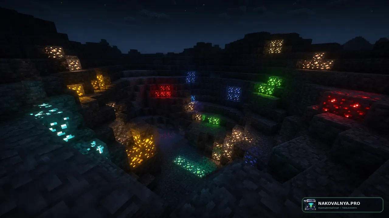 Изображение к проекту Ores Glow