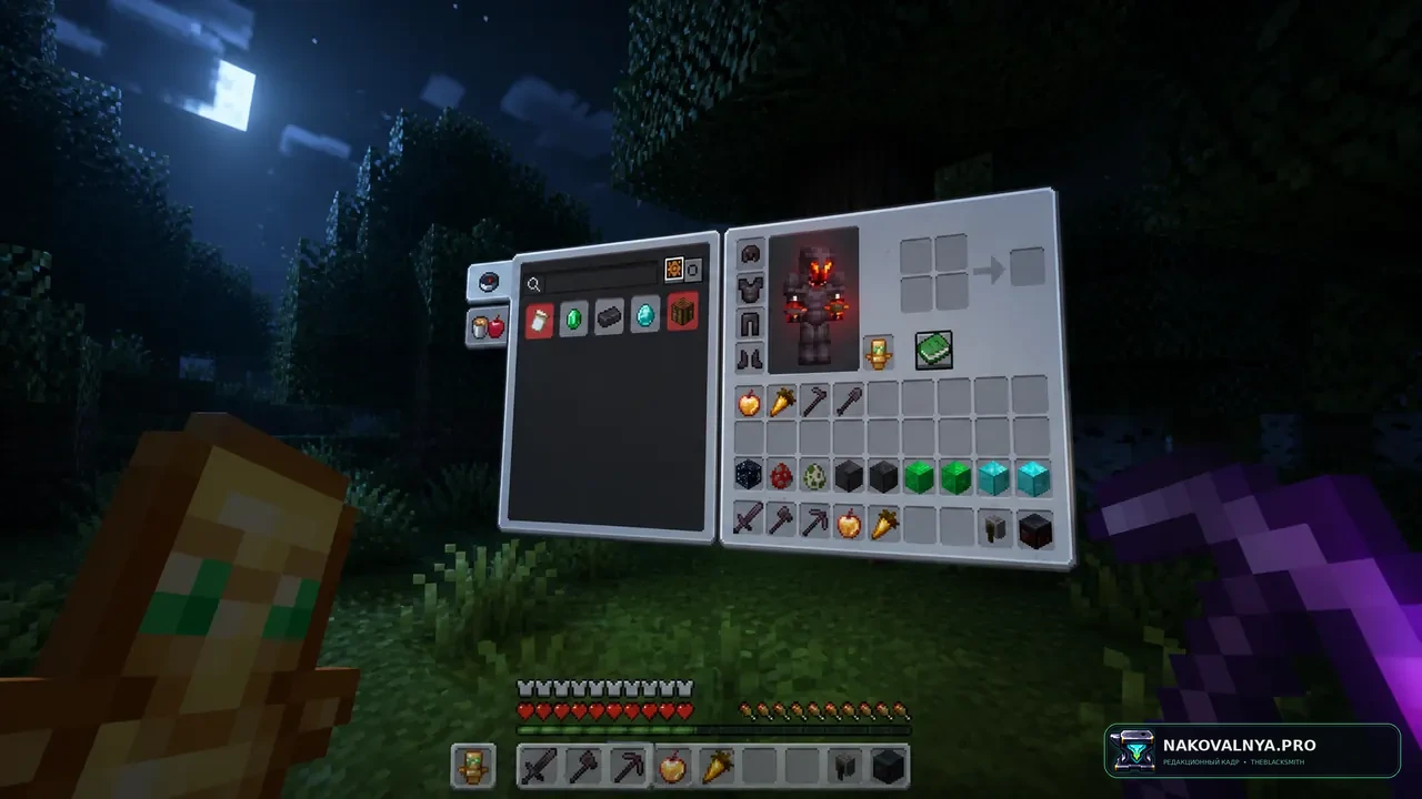 OreUI: интерфейс Bedrock OreUI в Java Edition — редакционная иллюстрация 2 из 3
