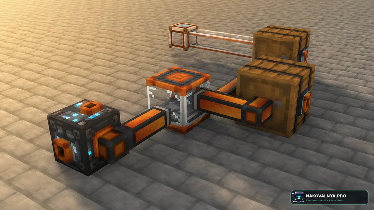 Oritech - Nicer Pipes: более понятные трубы Oritech — редакционная иллюстрация 2 из 3