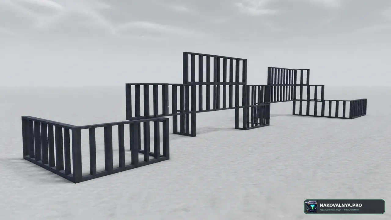 Изображение к проекту Os' 3D Iron Bars