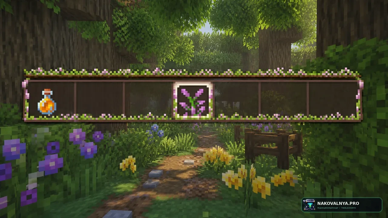 Overgrown Flowery GUI: цветочный интерфейс — редакционная иллюстрация 3 из 3