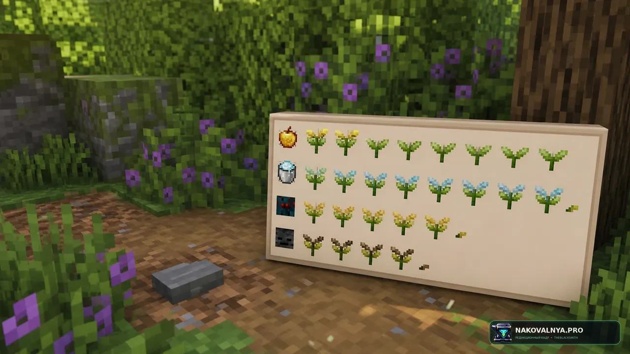 Overgrown Flowery Hotbar: цветочную панель быстрого доступа — редакционная иллюстрация 3 из 3