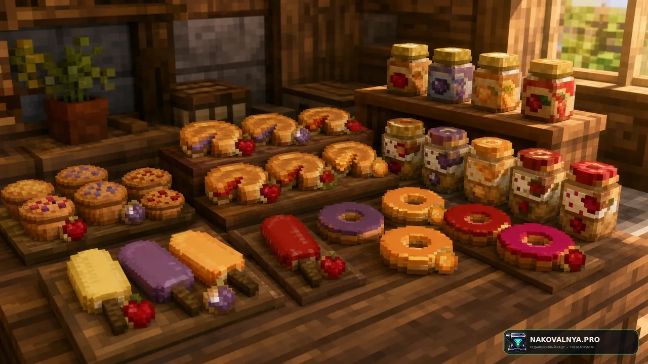 Pam's HarvestCraft 2: Food Core: сотни блюд и кухонные инструменты — редакционная иллюстрация 2 из 3