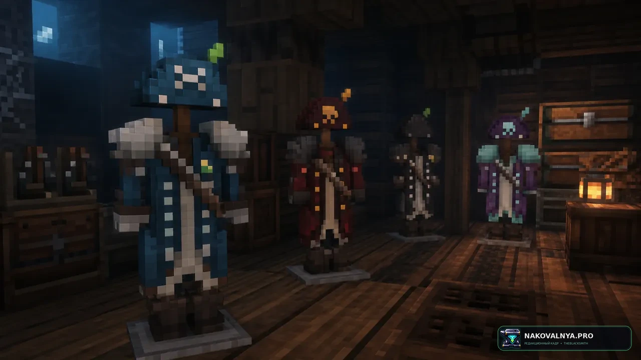 Grimdark Pirate Pack: пиратские доспехи, оружие и инструменты — редакционная иллюстрация 2 из 3