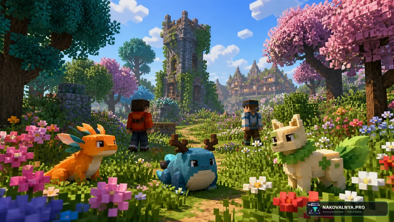 Изображение к проекту Pixelmon Jenny
