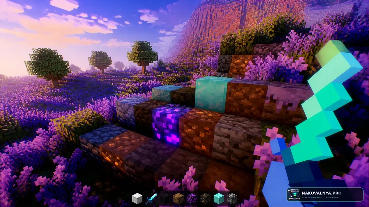 Potato Craft-8x: упрощённые текстуры 8×8 для слабого устройства — редакционная иллюстрация 2 из 3