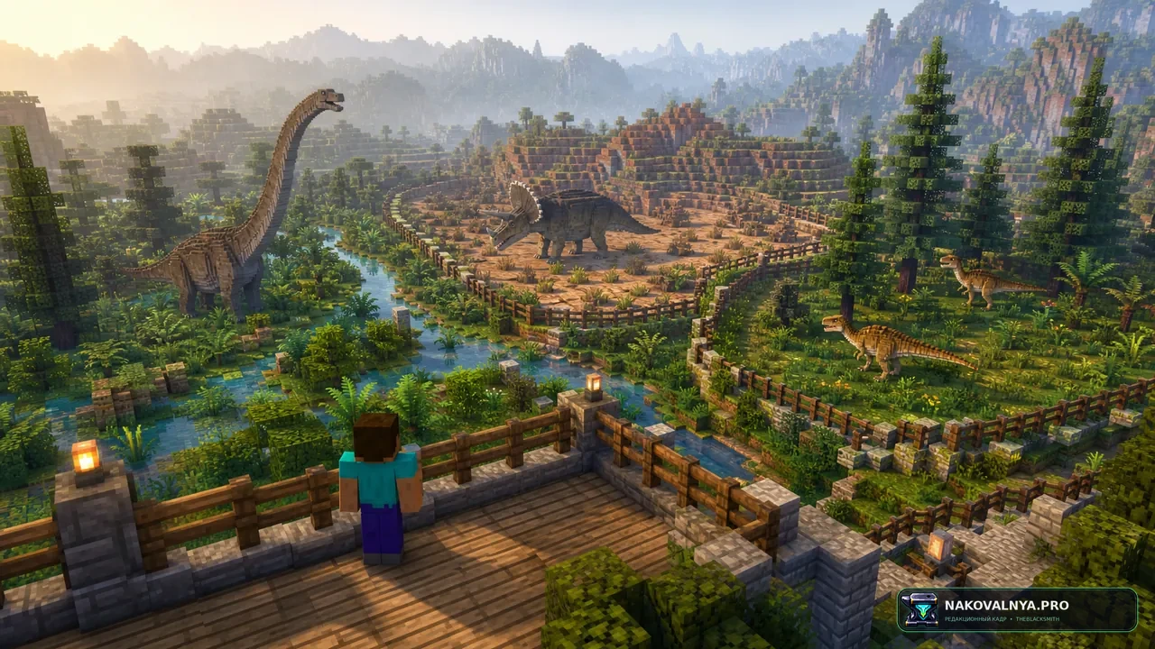 Изображение к проекту Prehistoric World