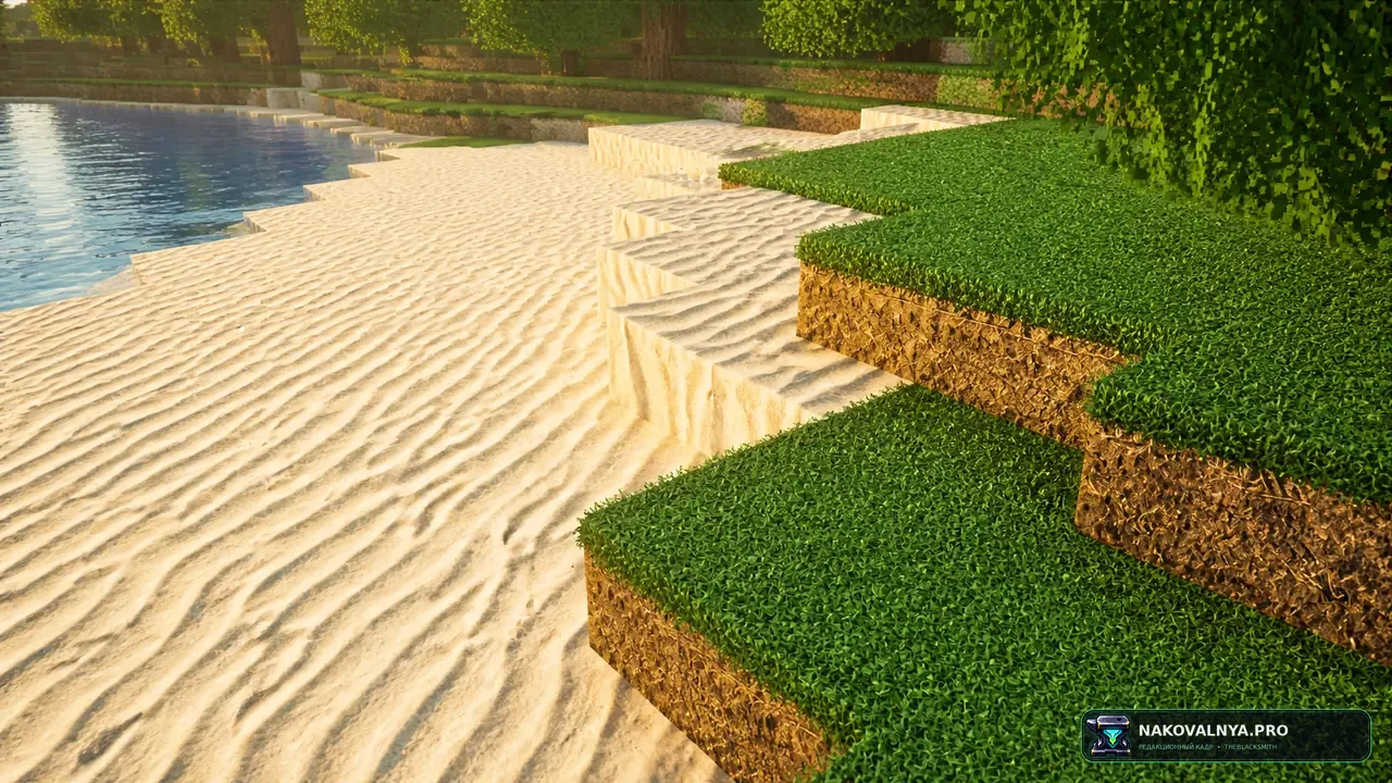 PR - Connected Textures: связанные реалистичные текстуры блоков — редакционная иллюстрация 2 из 3