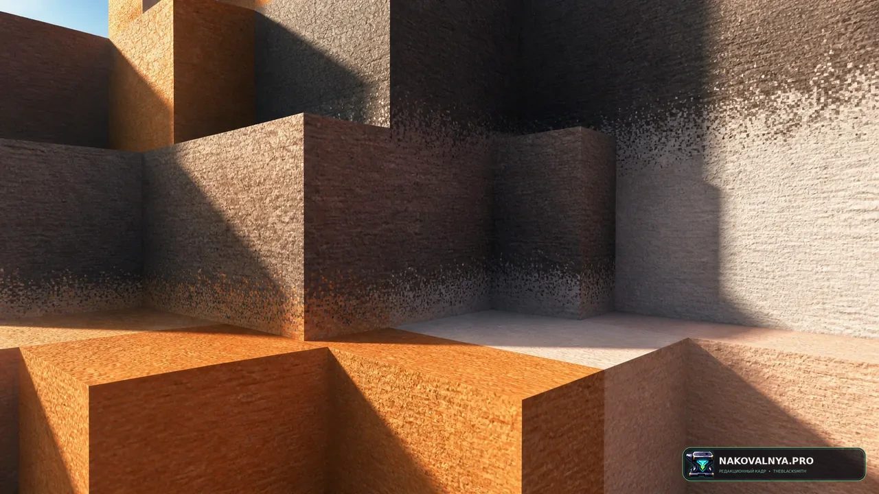PR - Connected Textures: связанные реалистичные текстуры блоков — редакционная иллюстрация 3 из 3