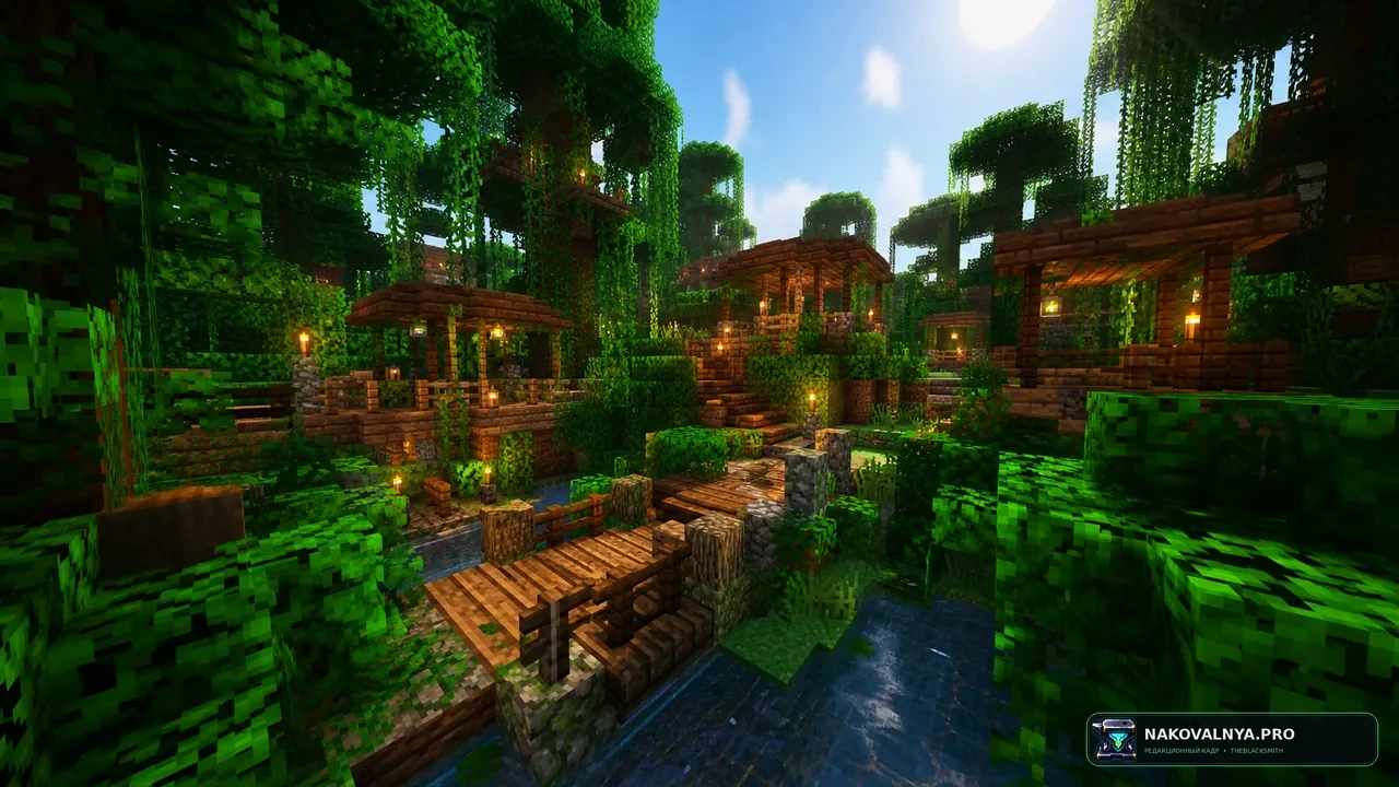 Изображение к проекту qrafty's Jungle Villages