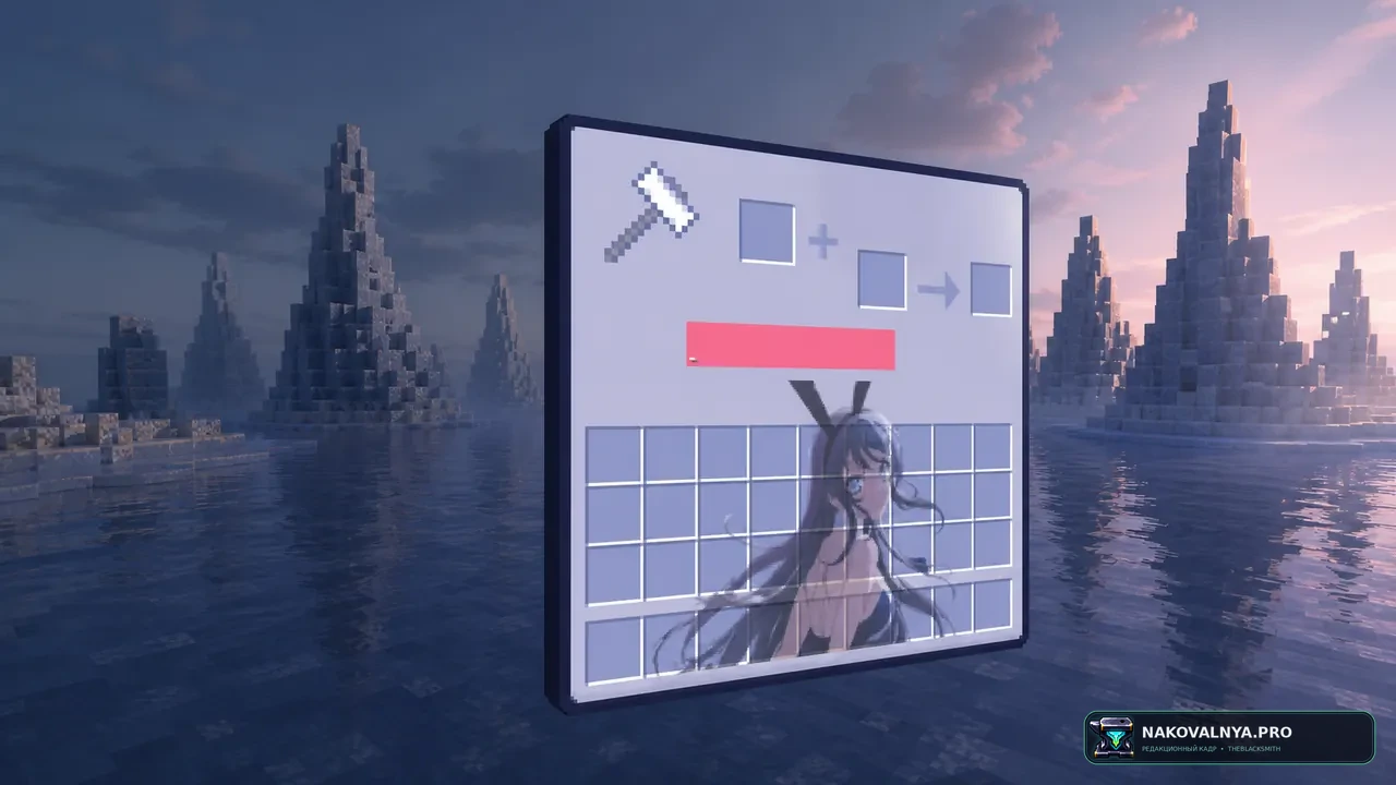 Rascal Does Not Dream GUI Pack: аниме-интерфейс Rascal Does Not Dream с героями серии — редакционная иллюстрация 2 из 3