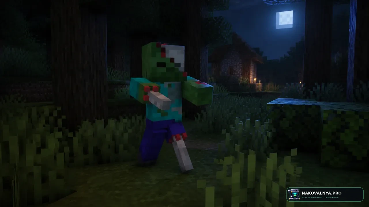 Realistic Mobs: реалистичных враждебных мобов — редакционная иллюстрация 2 из 3