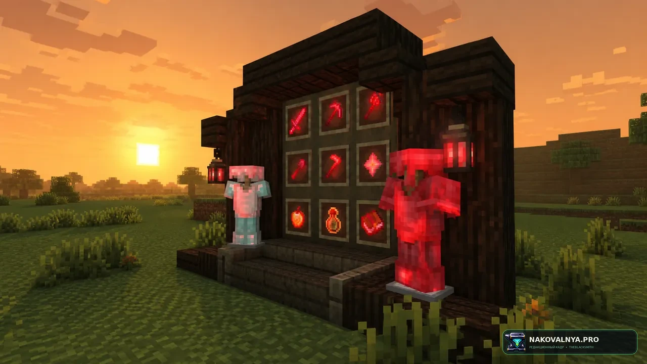 Изображение к проекту Red Enchantment Glint