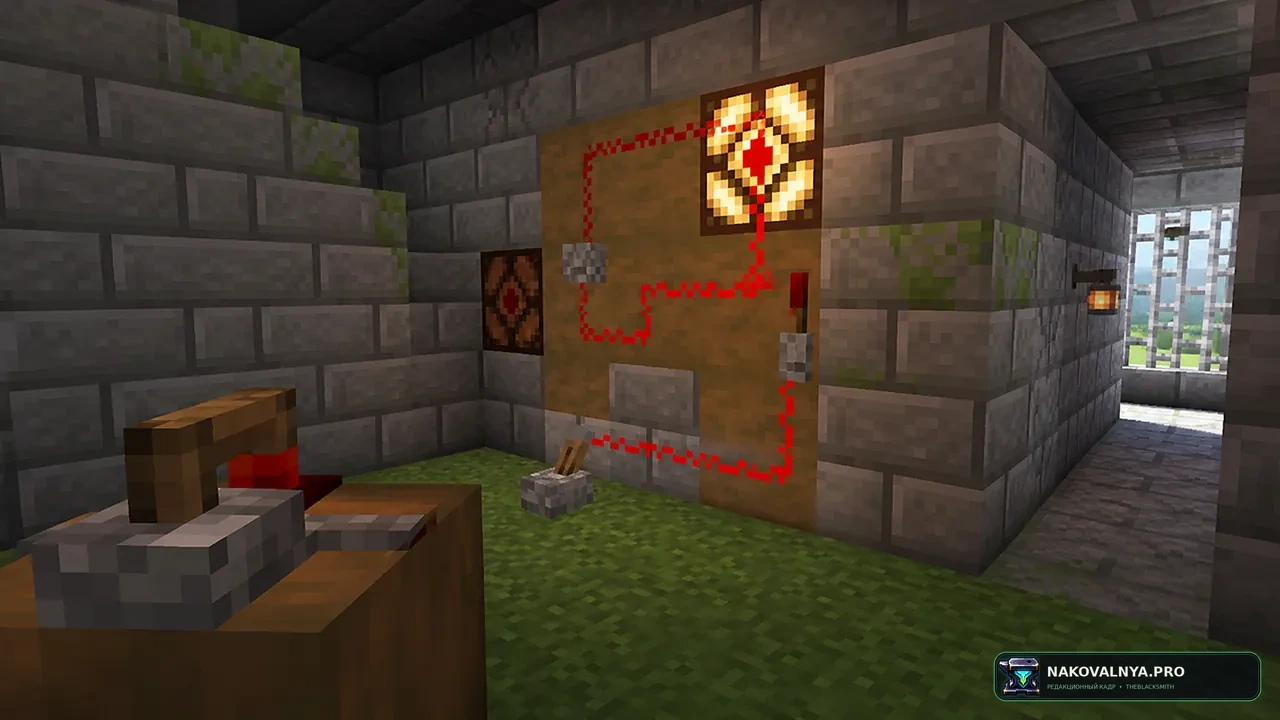Redstone Pen: компактные редстоун-схемы — редакционная иллюстрация 2 из 3