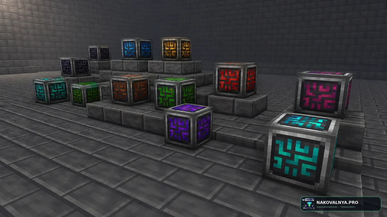 Refined Storage - ReCreated: единый стиль Refined Storage и Create — редакционная иллюстрация 2 из 3