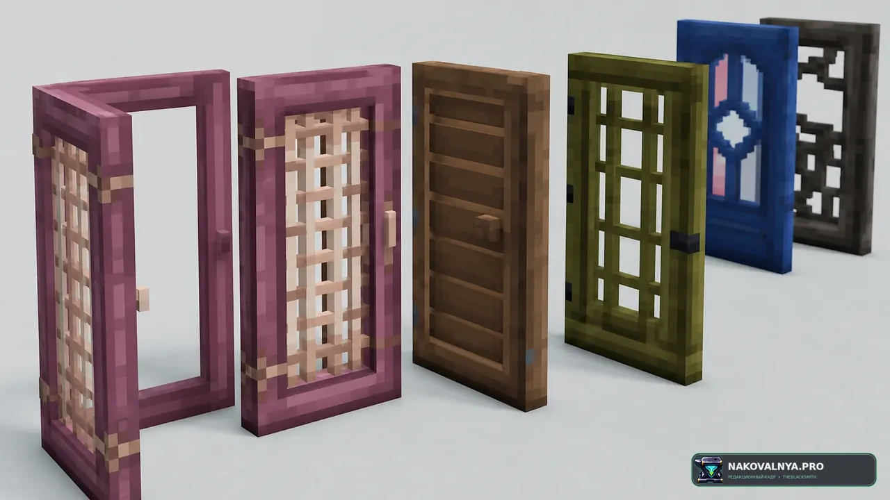 Remodeled Doors 3D: объёмные двери, люки и их иконки — редакционная иллюстрация 3 из 3