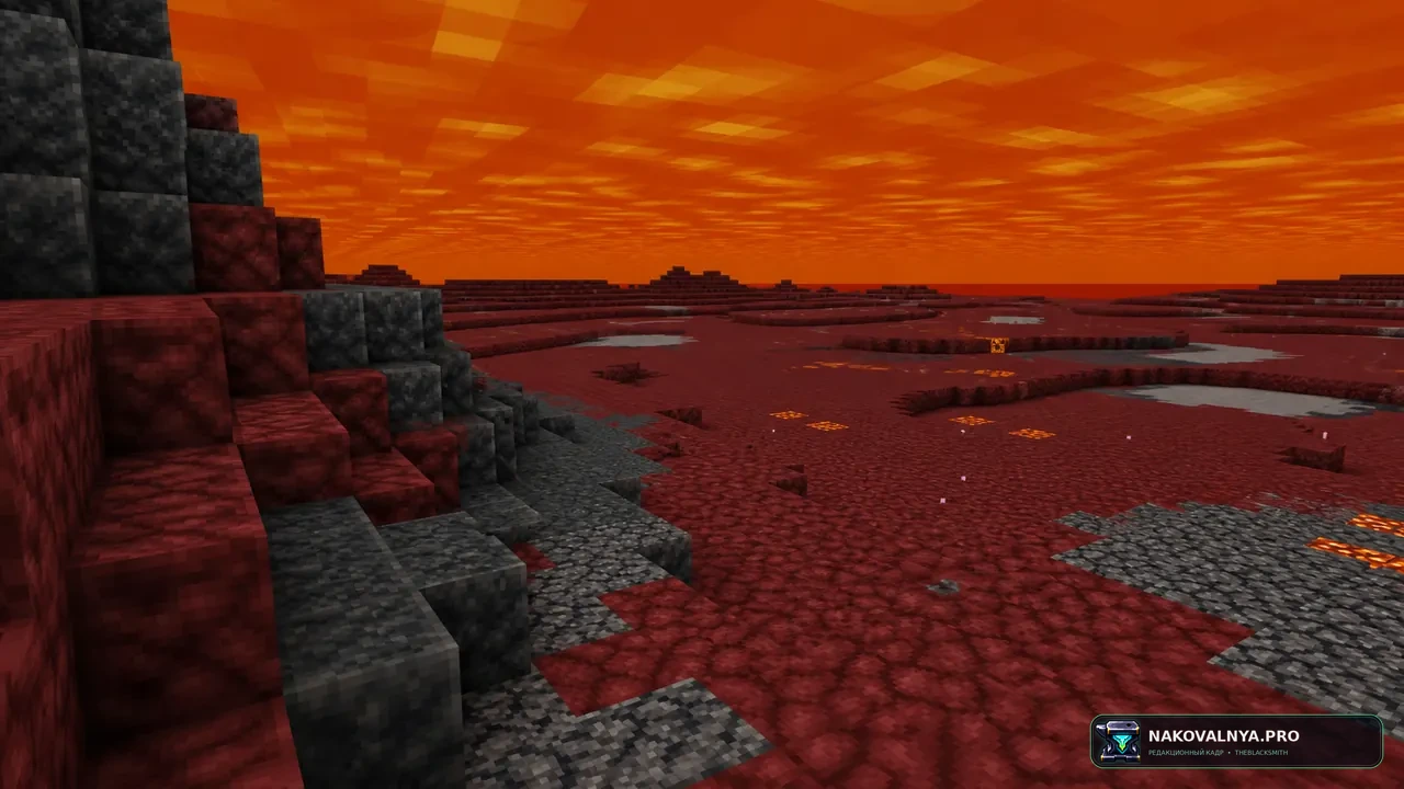 Remove Environmental  Fog (Water, Lava, Nether): чистый обзор под водой, в лаве и Нижнем мире — редакционная иллюстрация 3 из 3