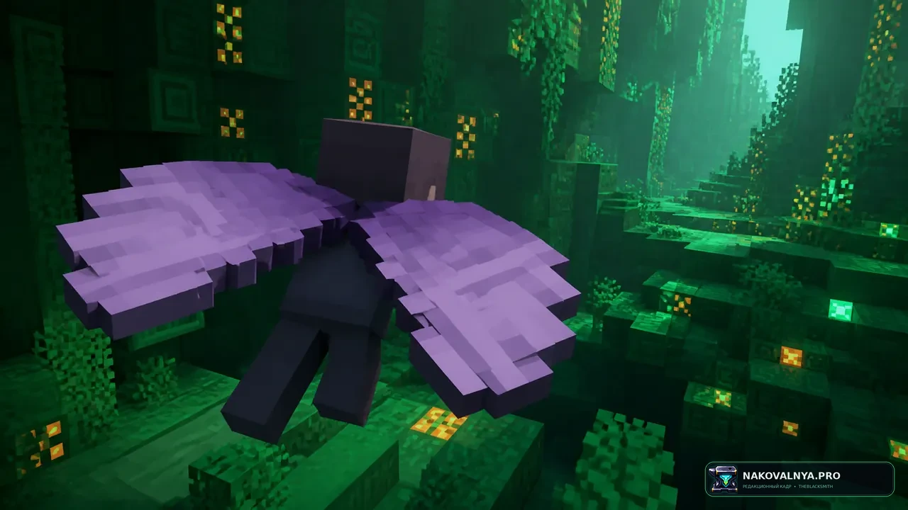 Rethoughted Elytra: обновлённый вид элитр — редакционная иллюстрация 2 из 3