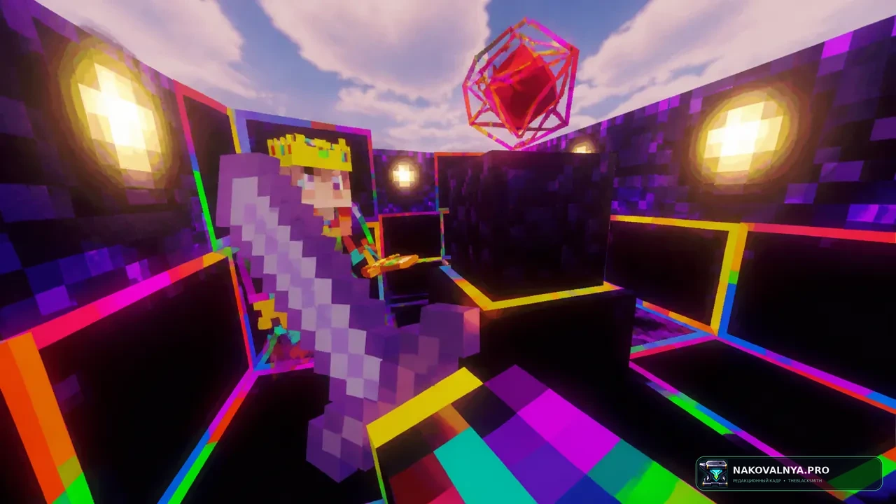 RGB PvP: RGB-оформление кристального PvP — редакционная иллюстрация 3 из 3