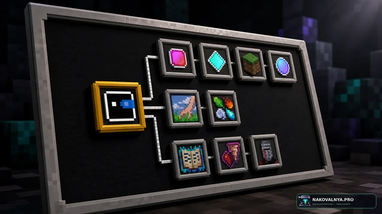 Roguecraft Resource Pack: цельное оформление Roguecraft — редакционная иллюстрация 2 из 3
