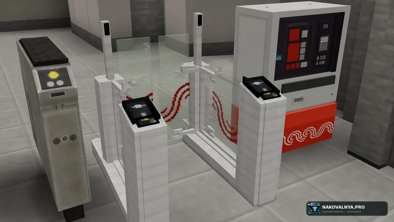 Russian Metro Addon: элементы российского метро для железнодорожных станций — редакционная иллюстрация 3 из 3