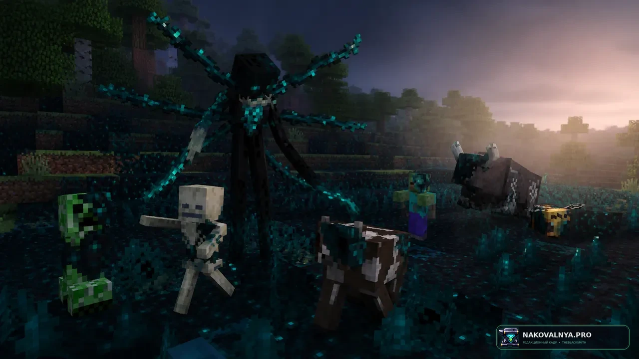 Sculk Horde: развивающуюся орду скалка — редакционная иллюстрация 2 из 3
