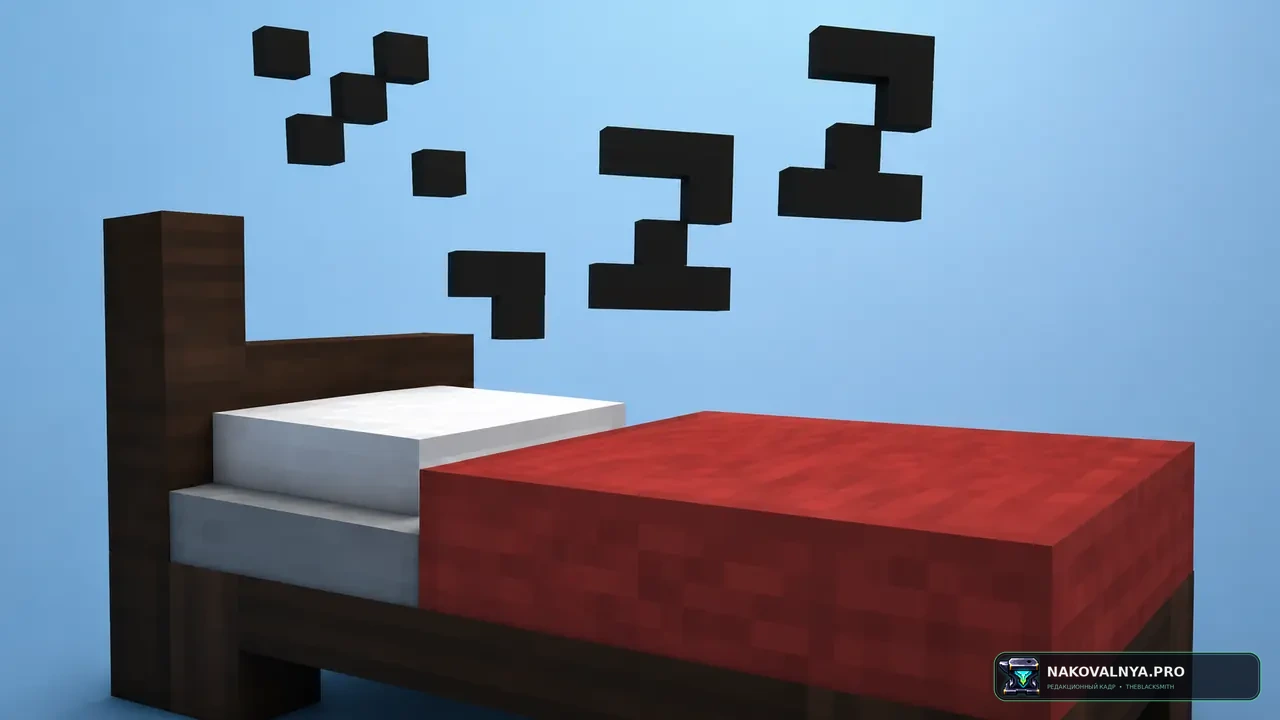 Server Sleep: пропуск ночи половиной игроков — редакционная иллюстрация 3 из 3