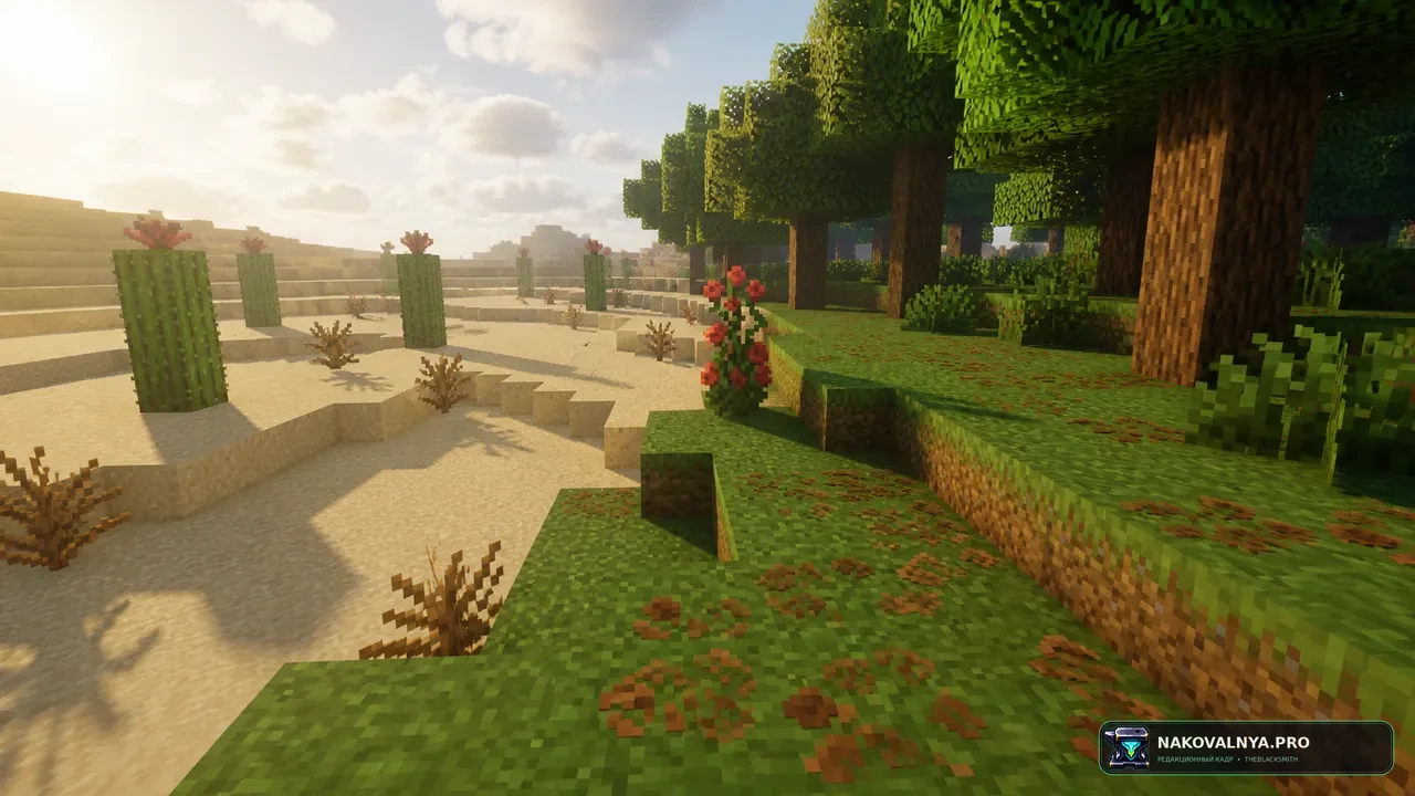 Shader Panorama For 1.21.5: Spring to Life: панораму Spring to Life с шейдером — редакционная иллюстрация 2 из 3