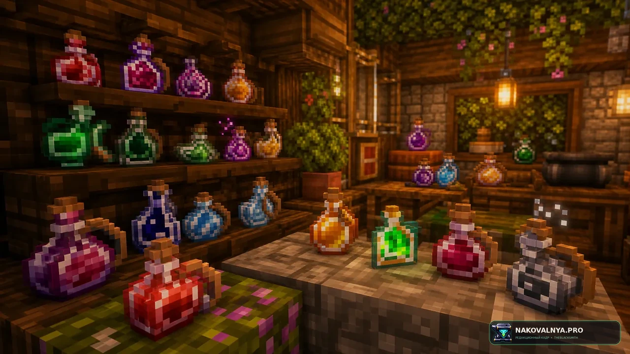 Изображение к проекту Shrimp's Distinct Potions