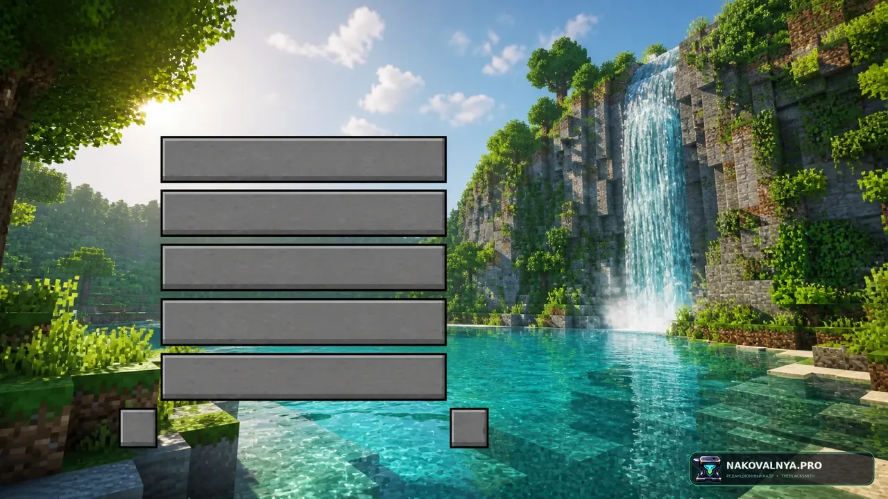 Simple Menu: простую настройку главного меню — редакционная иллюстрация 2 из 3