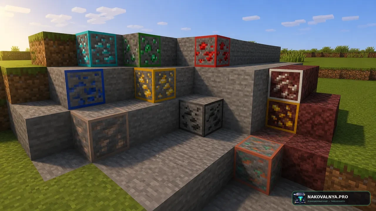 Simple Outlined Ores: хорошо заметные руды — редакционная иллюстрация 2 из 3