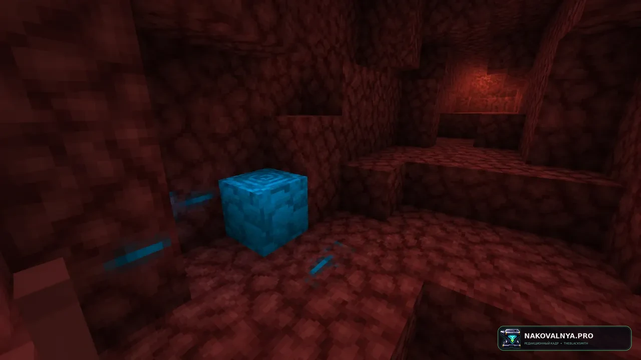 Simple Outlined Ores - Blue Netherite Edition: заметные руды и синие древние обломки — редакционная иллюстрация 2 из 3