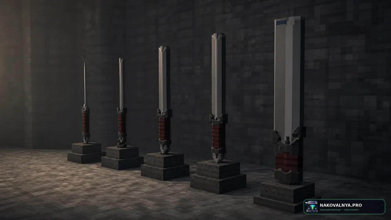 Simply Swords: новое оружие — редакционная иллюстрация 2 из 3