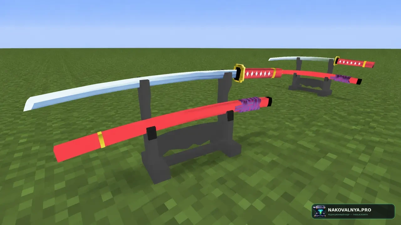 SlashBladeJapaneseAddonPack: японские клинки для SlashBlade — редакционная иллюстрация 3 из 3