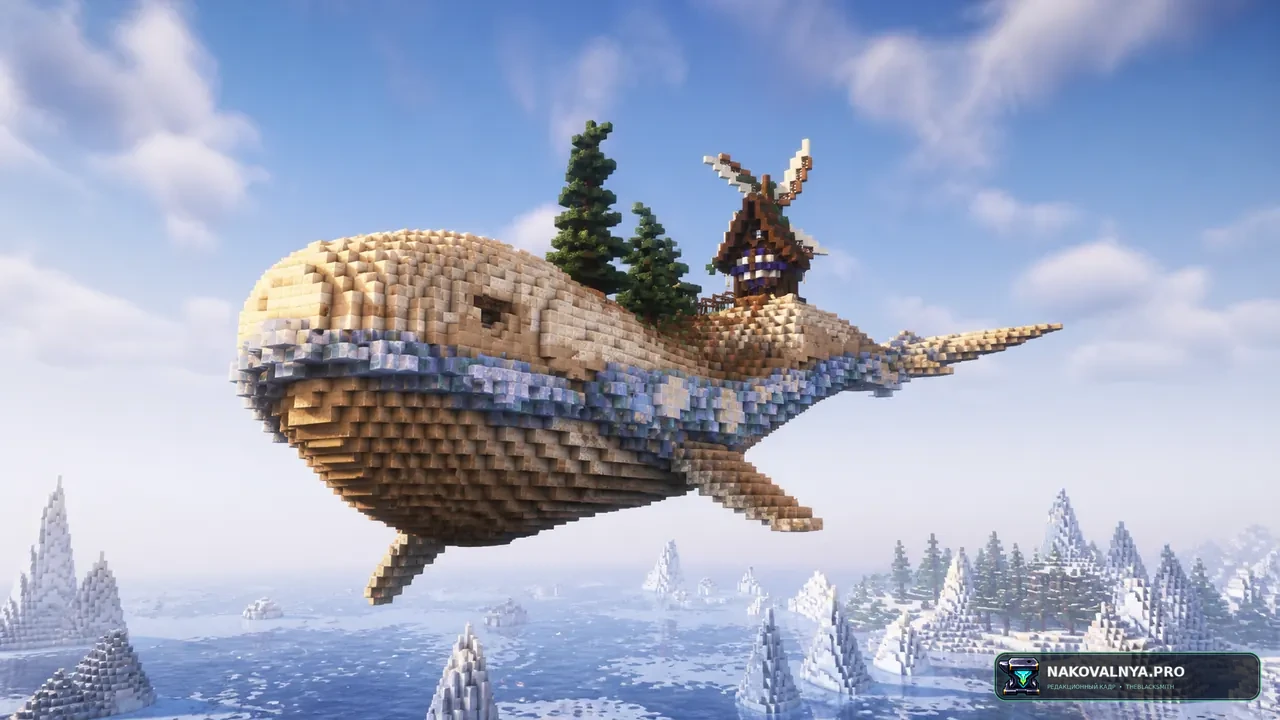 Изображение к проекту Sky Whale Ship