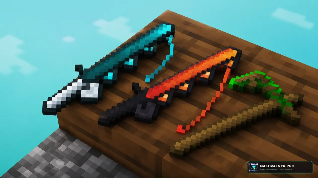 SkyblockAddition: полезные предметы Hypixel SkyBlock — редакционная иллюстрация 3 из 3