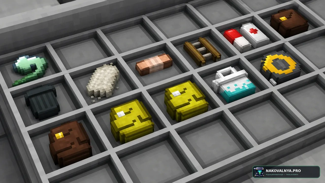 Slimefun Resourcepack: текстуры и модели предметов Slimefun — редакционная иллюстрация 3 из 3