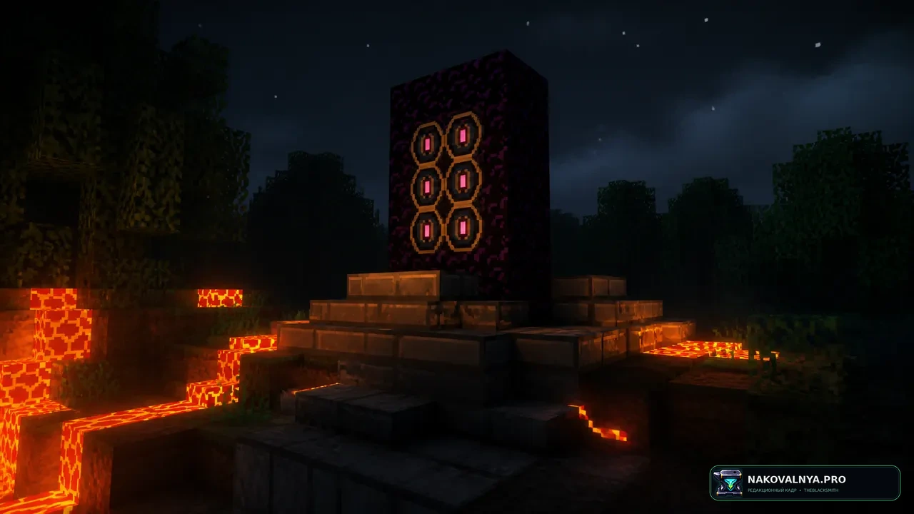 SMART BOOST: упрощённую графику в стиле трейлеров Minecraft — редакционная иллюстрация 2 из 3