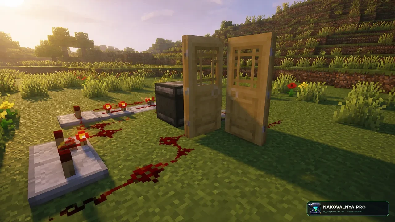 Smooth Animated Doors: плавные двери, люки и калитки — редакционная иллюстрация 2 из 3
