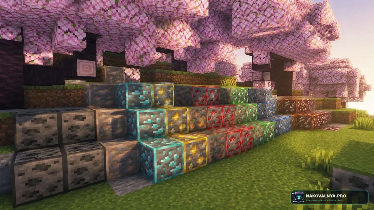 Smooth SMP pack: более чистые частицы для SMP и выживания — редакционная иллюстрация 2 из 3
